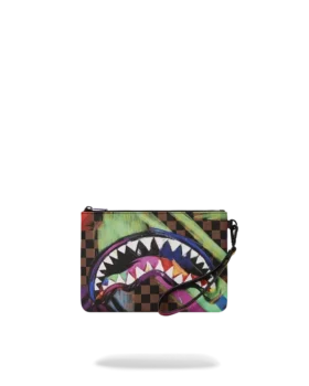 BOLSO DE MANO CROSSOVER «Shark in Paris City Streaks»