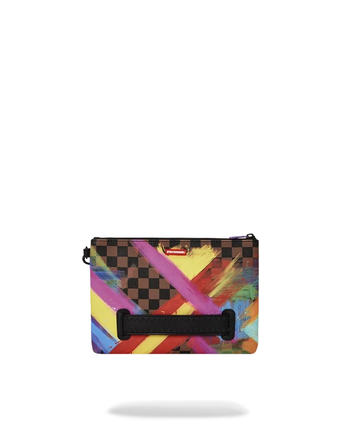 BOLSO DE MANO CROSSOVER «Shark in Paris City Streaks»