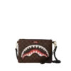 BOLSO DE MANO CROSSOVER «Shark in Paris» CON EFECTO DESENFOCADO
