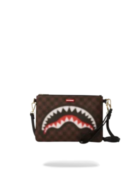 BOLSO DE MANO CROSSOVER «Shark in Paris» CON EFECTO DESENFOCADO