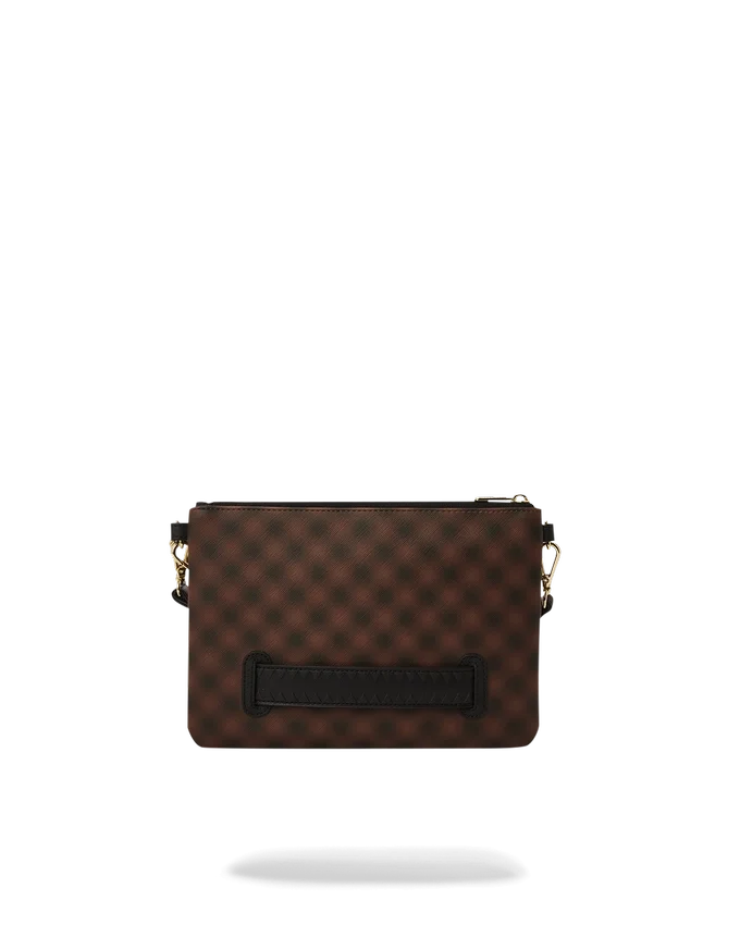 BOLSO DE MANO CROSSOVER «Shark in Paris» CON EFECTO DESENFOCADO