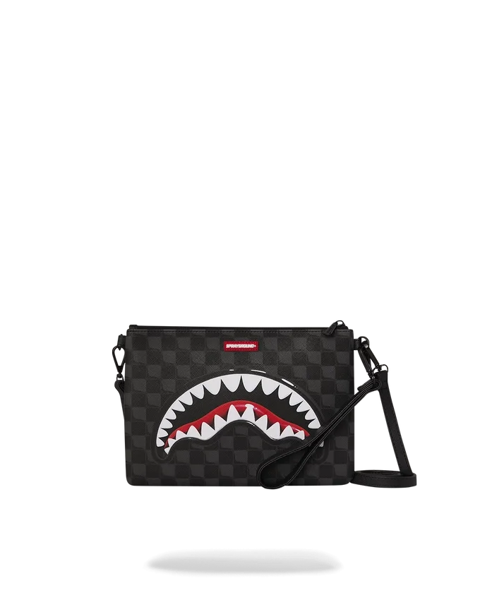 BOLSO DE MANO CROSSOVER «Shark in Paris Hyper Puff»
