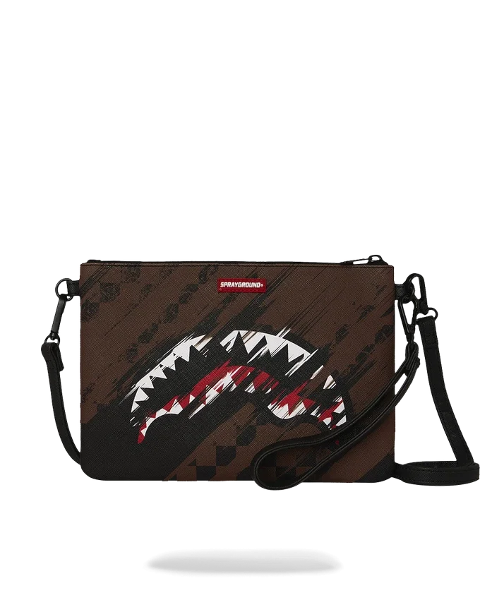 BOLSO DE MANO CROSSOVER «Shark in Paris Night Drift»