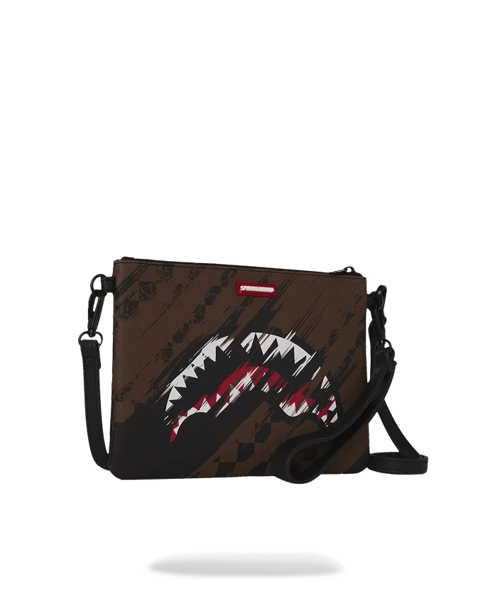 BOLSO DE MANO CROSSOVER «Shark in Paris Night Drift»
