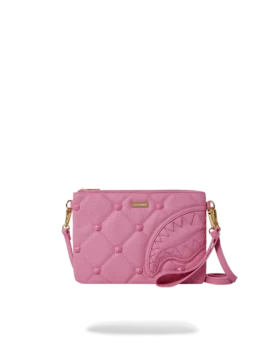BOLSO DE MANO CROSSOVER «STUNNA BEAR» CON TACHUELAS DE SORBET