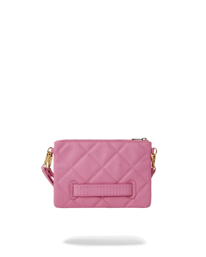 BOLSO DE MANO CROSSOVER «STUNNA BEAR» CON TACHUELAS DE SORBET