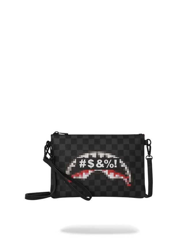 BOLSO DE MANO CROSSOVER «WHAT THE BEEP' Shark»