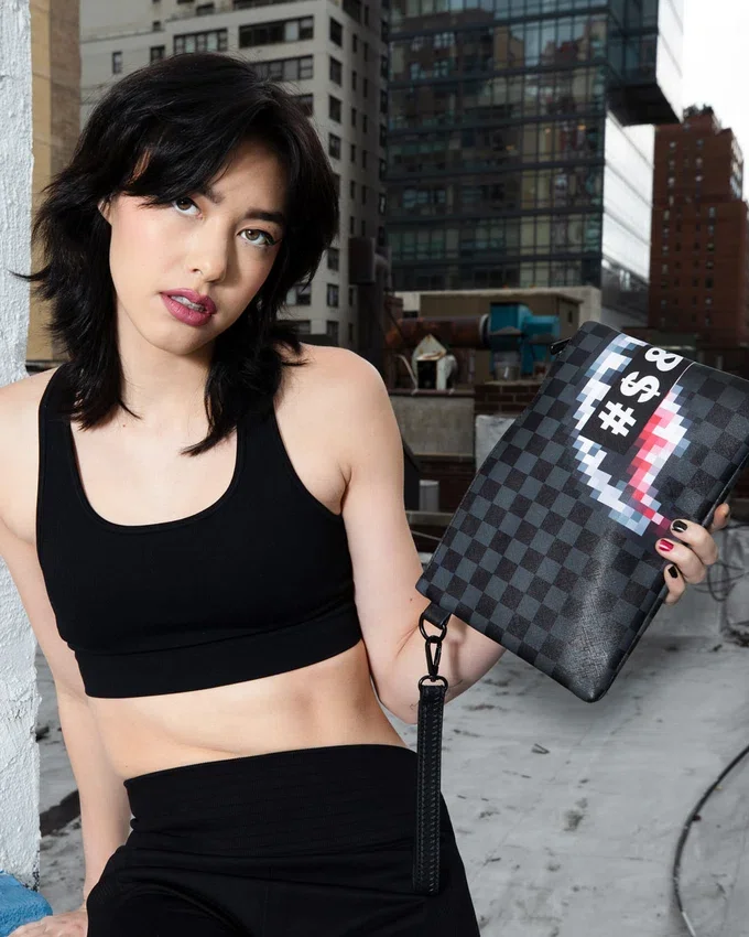 BOLSO DE MANO CROSSOVER «WHAT THE BEEP' Shark»