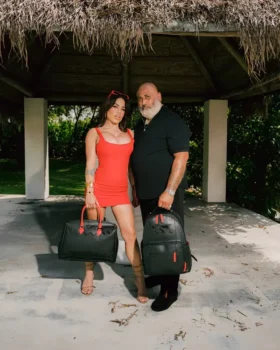BOLSO DE MANO JAMES FIRST CLASS GLOBAL TAKEOFF SPIRKIN