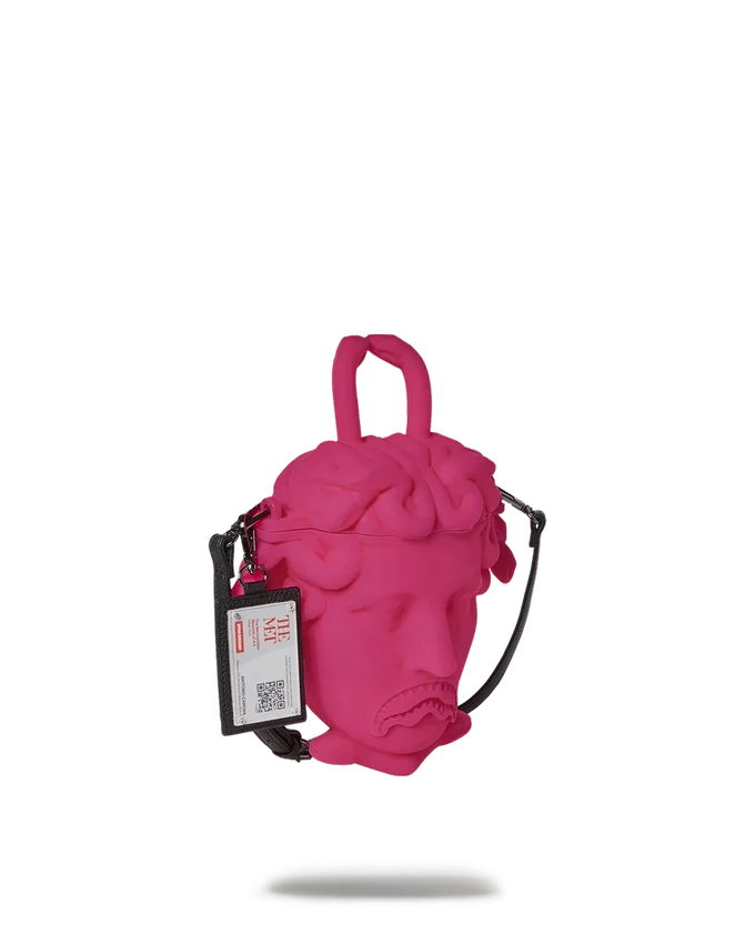 BOLSO DE MANO MET CANOVA MEDUSA (ROSA)