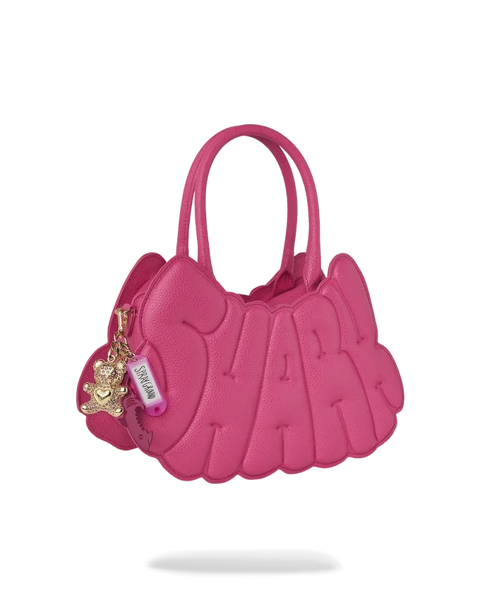 BOLSO DE MANO PINK POP SHARK BUBBLE