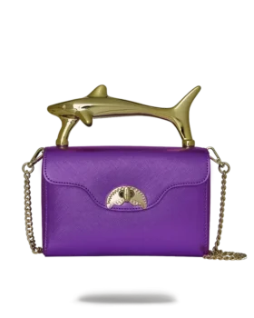 BOLSO DE MANO «Sharks of the Gold Ocean»