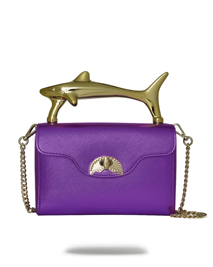 BOLSO DE MANO «Sharks of the Gold Ocean»