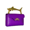BOLSO DE MANO «Sharks of the Gold Ocean»