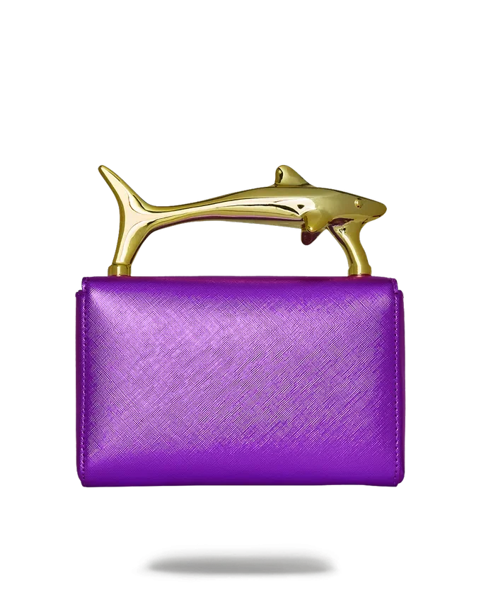 BOLSO DE MANO «Sharks of the Gold Ocean»