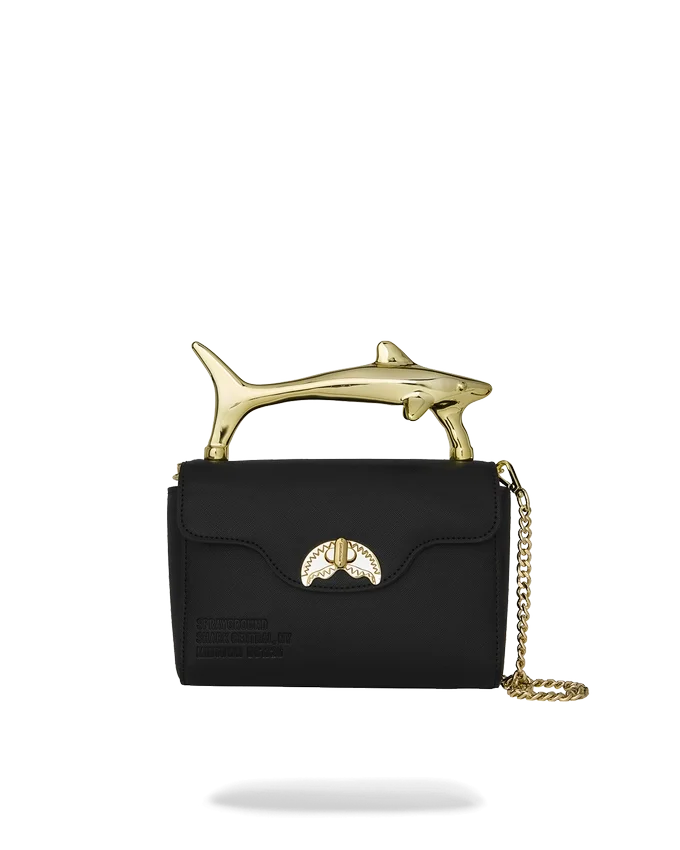 BOLSO DE MANO «THE GOLDEN FANG SHARK»