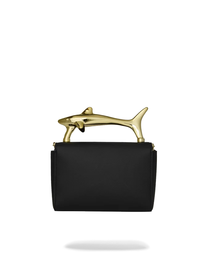 BOLSO DE MANO «THE GOLDEN FANG SHARK»