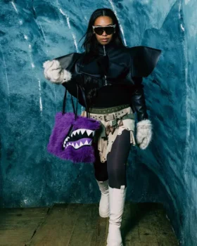BOLSO FURZILLA SHARK (MORADO) Tote