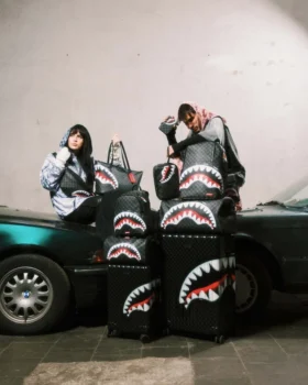 BOLSO HYPER PUFF «SHARKS IN PARIS» Bolsos Tote