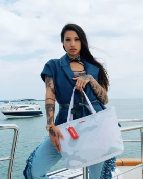 BOLSO TOTE 3AM LE BLANC