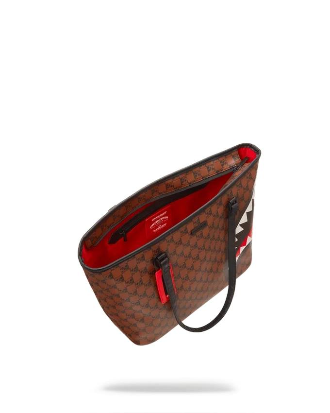 BOLSO TOTE CON TIBIONES Y CALAVERAS