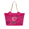 BOLSO TOTE DE OSITO DE PELUCHE (ROSA)