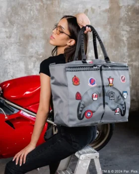 BOLSO TOTE DE PILOTO DE COLABORACIÓN OFICIAL CON TOP GUN FLIGHT CREW