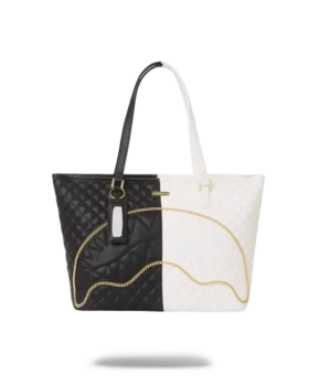 BOLSO TOTE DE TIBURÓN CON ACOLCHADO DIVIDIDO «LEVELED UP»