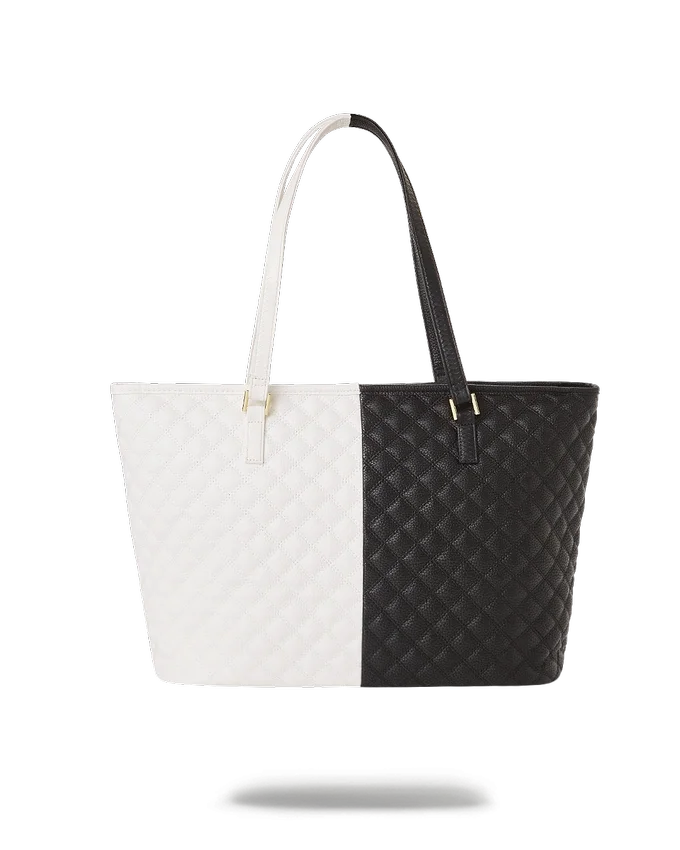 BOLSO TOTE DE TIBURÓN CON ACOLCHADO DIVIDIDO «LEVELED UP»