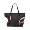 BOLSO TOTE GRIS «Shark Bite Sharks in Paris»