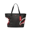 BOLSO TOTE GRIS «Shark Bite Sharks in Paris»