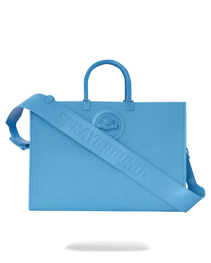 BOLSO TOTE «HEAVY METAL SHARK BLUE TORTUGA»