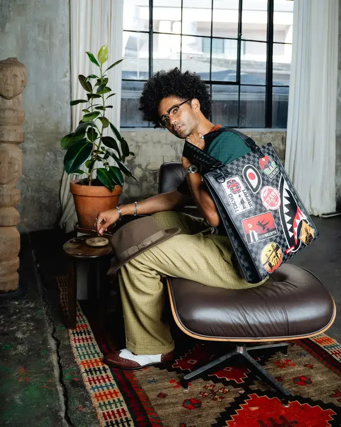 BOLSO TOTE LOFT «GLOBAL MOGUL UNLIMITED MILES»