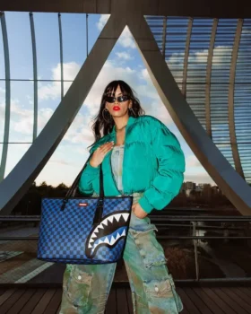 BOLSO TOTE «MIDNIGHT MAGIC SHARKS IN PARIS»