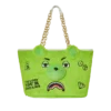 BOLSO TOTE MONEYBEAR DE PELUCHE (VERDE)