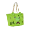 BOLSO TOTE MONEYBEAR DE PELUCHE (VERDE)