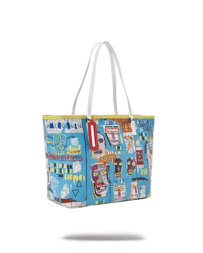 BOLSO TOTE OFICIAL DE BASQUIAT MITCHELL CREW 1983