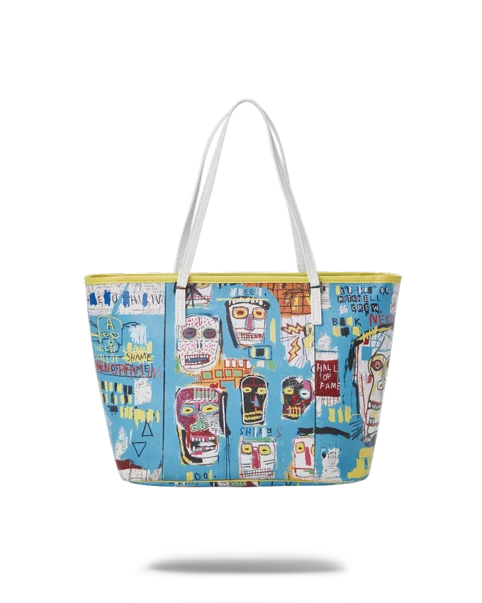 BOLSO TOTE OFICIAL DE BASQUIAT MITCHELL CREW 1983