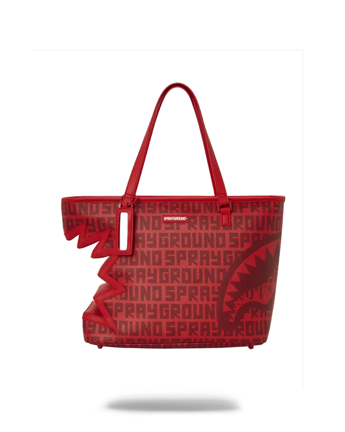 BOLSO TOTE SHARK BITE INFARED