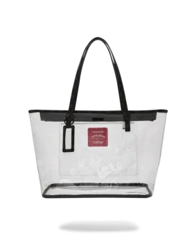 BOLSO TOTE «SHARKS IN PARIS» TOTALMENTE TRANSPARENTE