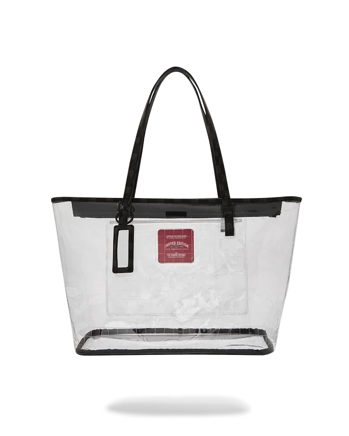 BOLSO TOTE «SHARKS IN PARIS» TOTALMENTE TRANSPARENTE