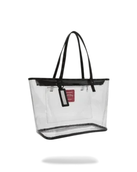 BOLSO TOTE «SHARKS IN PARIS» TOTALMENTE TRANSPARENTE