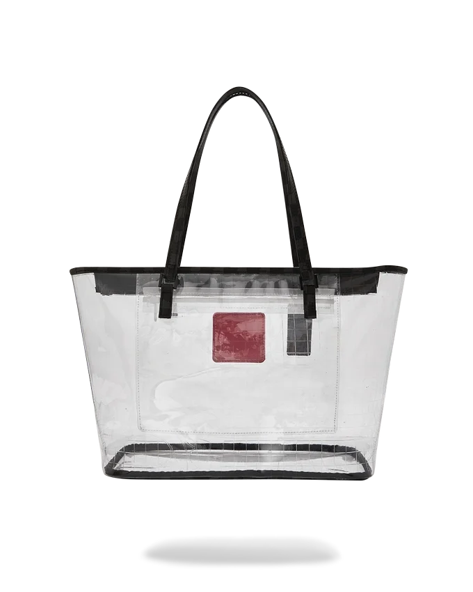 BOLSO TOTE «SHARKS IN PARIS» TOTALMENTE TRANSPARENTE