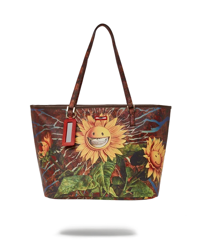 BOLSO TOTE «SUNFLOWER GRIN» EN COLABORACIÓN CON RON ENGLISH