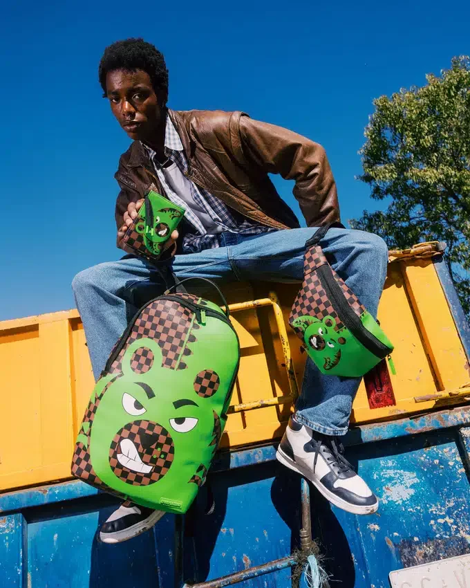 Bolsos Bandolera Savvy «GREEN MONEY BEAR»