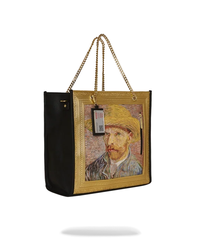 BOLSOS TOTE «EL AUTORRETRATO ENMARCADO DE VAN GOGH»