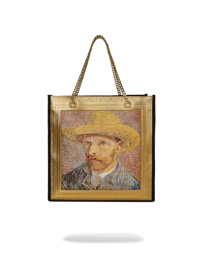BOLSOS TOTE «EL AUTORRETRATO ENMARCADO DE VAN GOGH»