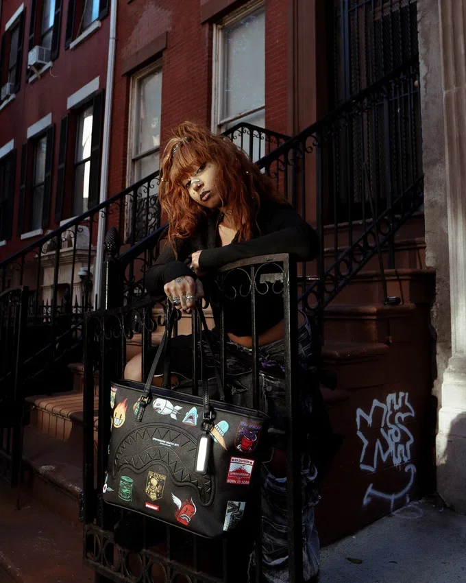 Bolsos Tote «THE JOURNEY BEGINS»