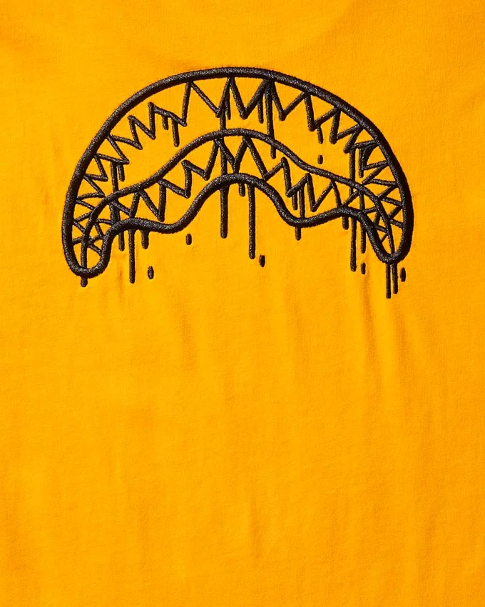CAMISETA CON ESTAMPADO DEL GATO GARFIELD «STRATCH» (NARANJA)