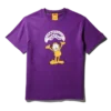 CAMISETA CON ESTAMPADO «GARFIELD SHARKMOUTH» (MORADO)